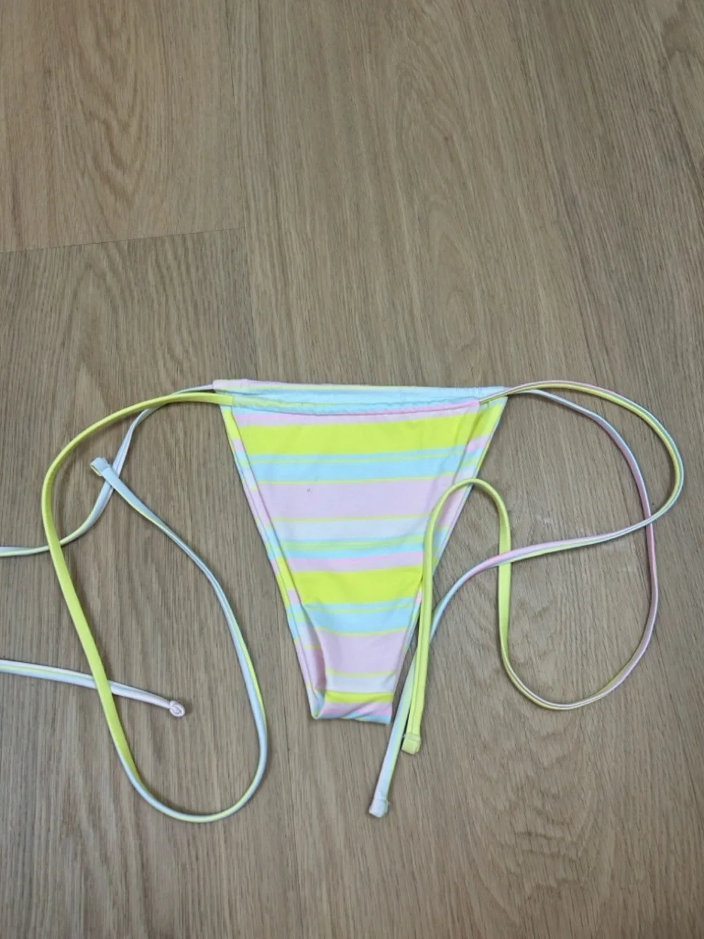 Frankie’s Bikinis Tia Skimpy String Bikini Bottom S